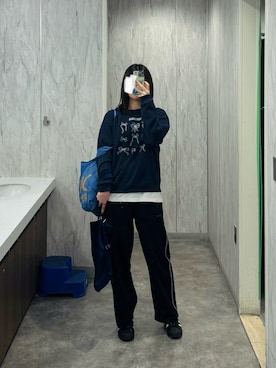 「PUBLUX（パブリュクス）のアイテム」を使った、もさん（レディース・167cm）の冬コーディネート