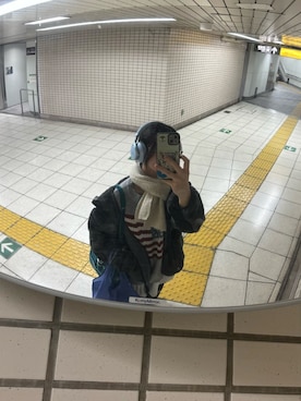 「LE MORE（リモア）のアイテム」を使った、もさん（レディース・167cm）の冬コーディネート