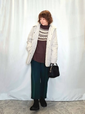 ぬーさん（レディース・145cm）の冬コーディネート
