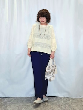 「SHOO・LA・RUE（シューラルー）のアイテム（パンプス）」を使った、ぬーさん（レディース・145cm）の春コーディネート