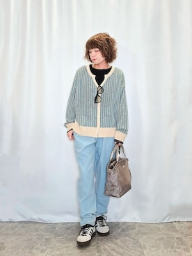 「Lee（リー）のアイテム（バッグ）」を使った、ぬーさん（レディース・145cm）の春コーディネート