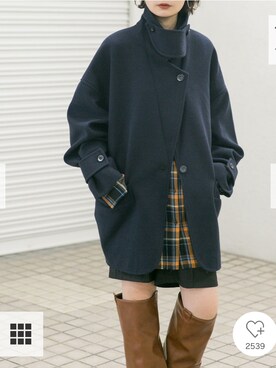 「KBF（ケイビーエフ）のアイテム」を使った、yoshiさん（メンズ・170cm）の冬コーディネート