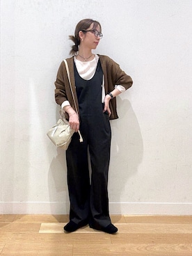 えばみ。さん（骨格ナチュラル・レディース・160cm）の秋コーディネート