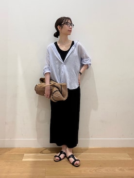 えばみ。さん（レディース・160cm）の夏コーディネート