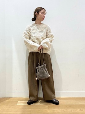 えばみ。さん（レディース・160cm）の秋コーディネート