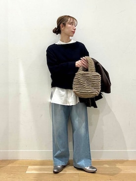 えばみ。さん(レディース・160cm)の冬コーディネート