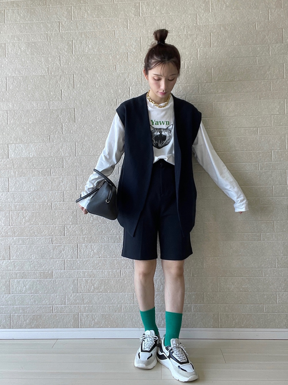 TODAYFUL カラーレスツイルベスト size36 ブラック TODAYFUL（トゥデイフル）の「TODAYFUL(トゥデイフル) 