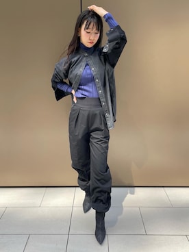 Chikanoさん（レディース・162cm）の秋コーディネート