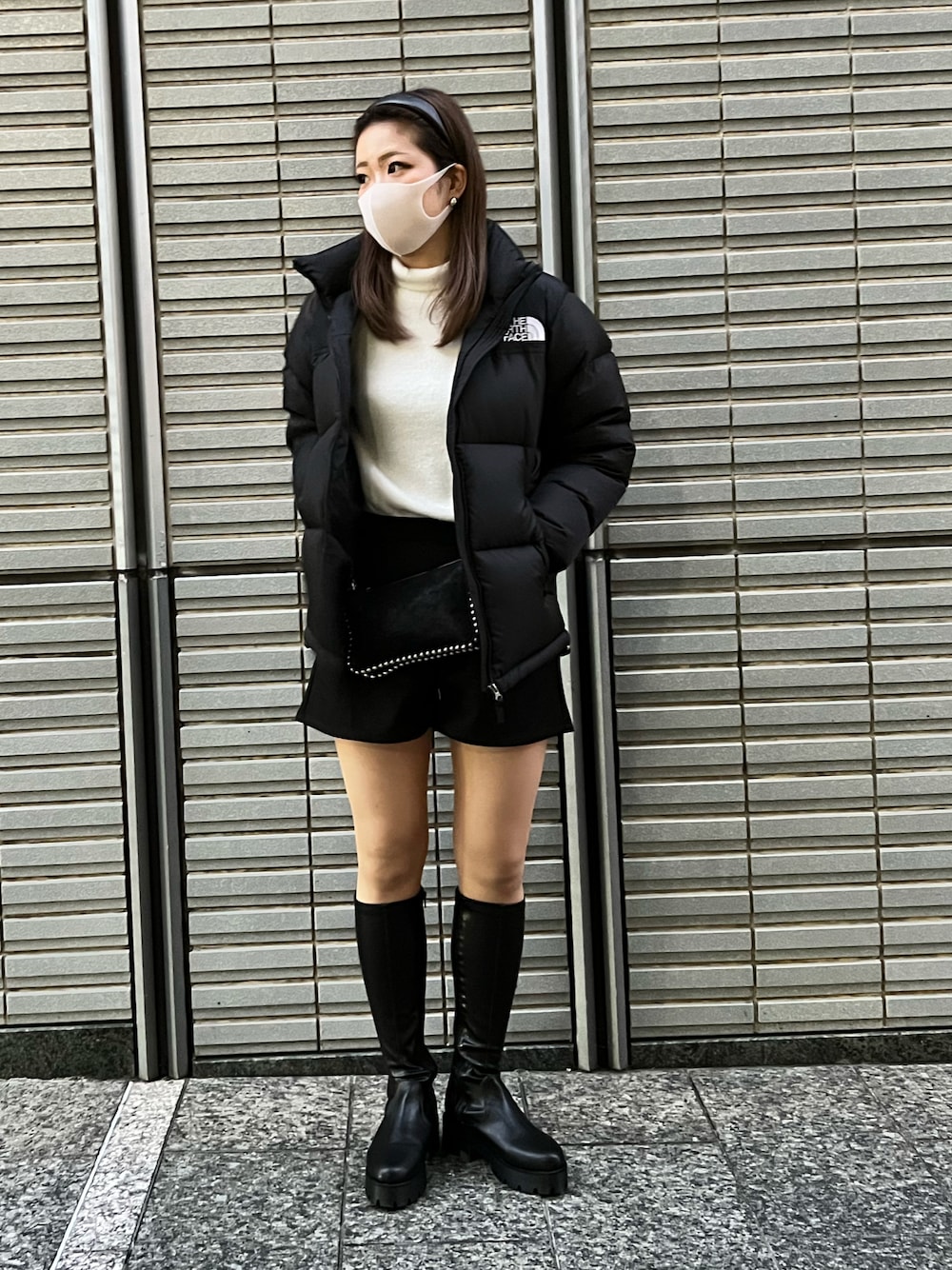 𝓷𝓪𝓽𝓼𝓾𝓶𝓲｜THE NORTH FACEのダウンジャケット/コートを使った