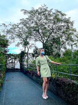 「amai（-）のアイテム」を使った、さな🇹🇼さん（レディース・158cm）の秋コーディネート