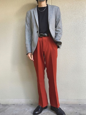 Yuさん（メンズ・167cm）の秋コーディネート