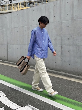 「SHIPS any（シップス エニィ）のアイテム」を使った、Yuさん（メンズ・167cm）の夏コーディネート