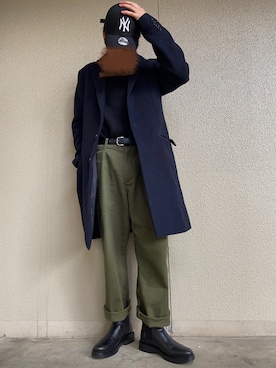 Yuさん（メンズ・167cm）の冬コーディネート