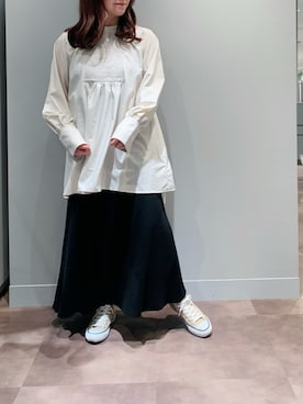 とみいなつみさん(レディース・155cm)の冬コーディネート