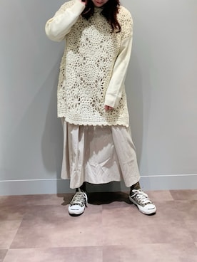 とみいなつみさん（レディース・155cm）の冬コーディネート