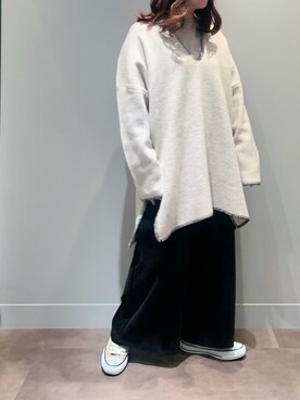 とみいなつみさん（レディース・155cm）の冬コーディネート