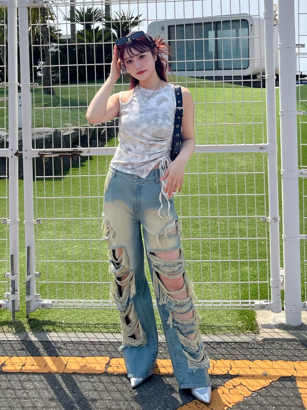 姫ギャル︎❤︎平成ギャル︎❤︎リボンレースキャミ♫シースルーキャミ︎❤︎y2k.ゴスロリ y2k キャミソール 平成 レース 姫ギャル フェアリーグランジ