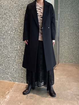 mkkkisさん（レディース・163cm）の冬コーディネート