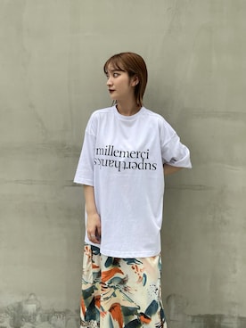 「Lui's（ルイス）のアイテム（ワンピース/ドレス）」を使った、mkkkisさん（レディース・163cm）の夏コーディネート