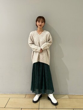 mkkkisさん(レディース・163cm)の冬コーディネート