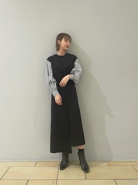 mkkkisさん（レディース・163cm）の冬コーディネート