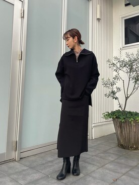 mkkkisさん（レディース・163cm）の冬コーディネート