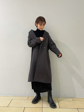mkkkisさん（レディース・163cm）の冬コーディネート