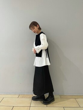 mkkkisさん(レディース・163cm)の冬コーディネート