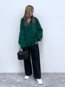 「PBLIM（ページボーイリム）のPAGEBOYLIM/カツラギスケーターパンツ（その他パンツ）」を使った、NIINAさん（レディース・164cm）の夏コーディネート