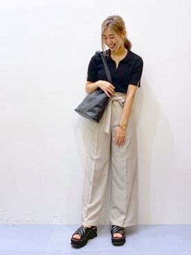 NIINAさん（レディース・164cm）の春コーディネート