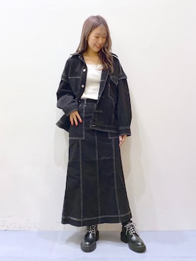 NIINAさん（レディース・164cm）の春コーディネート