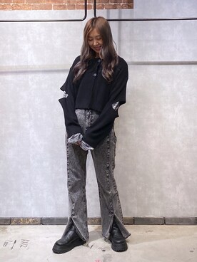「PAGEBOY CORE」｜NIINAさん（レディース・164cm）の秋コーディネート