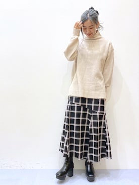 NIINAさん（レディース・164cm）の秋コーディネート