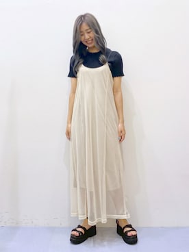 NIINAさん（レディース・164cm）の夏コーディネート