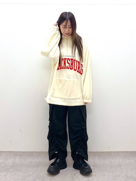 「アイテム（その他トップス）」を使った、NIINAさん（レディース・165cm・20代）の冬コーディネート