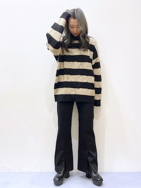 NIINAさん（レディース・164cm）の冬コーディネート