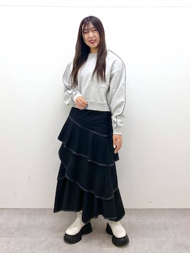 NIINAさん（レディース・165cm）の冬コーディネート