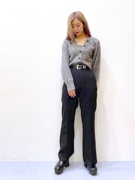 NIINAさん（レディース・164cm）の冬コーディネート