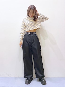 NIINAさん（レディース・164cm）の春コーディネート