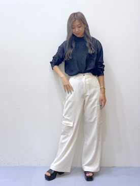 「PAGEBOY CORE」｜NIINAさん（レディース・164cm）の夏コーディネート