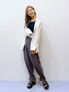 NIINAさん（レディース・164cm）の秋コーディネート