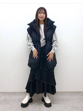 NIINAさん（レディース・165cm）の冬コーディネート