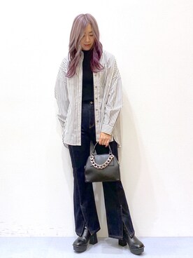 NIINAさん（レディース・164cm）の冬コーディネート