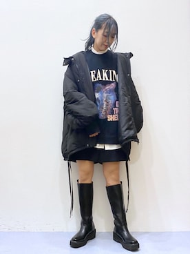 NIINAさん（レディース・164cm）の冬コーディネート