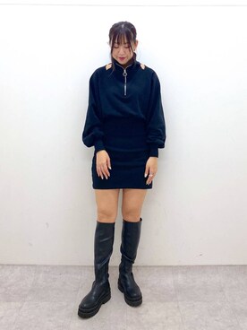 NIINAさん（レディース・165cm）の冬コーディネート