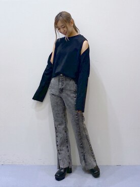 「PAGEBOY CORE」｜NIINAさん（レディース・164cm）の秋コーディネート