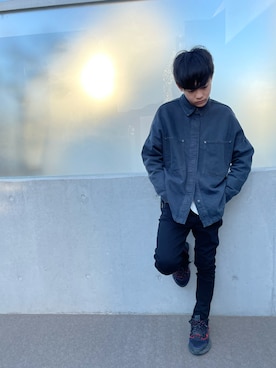 一護さん（メンズ・153cm）の冬コーディネート