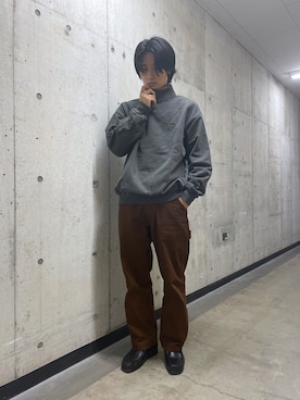 「さむくなってきましたね」｜ぺーさん（メンズ・174cm）の秋コーディネート