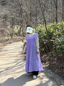 「ORCIVAL（オーシバル）のアイテム」を使った、ポンカンさん（レディース・155cm）の春コーディネート