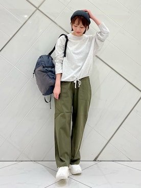 「アイテム（雑貨/ホビー）」を使った、IKUさん（レディース・161cm）の秋コーディネート